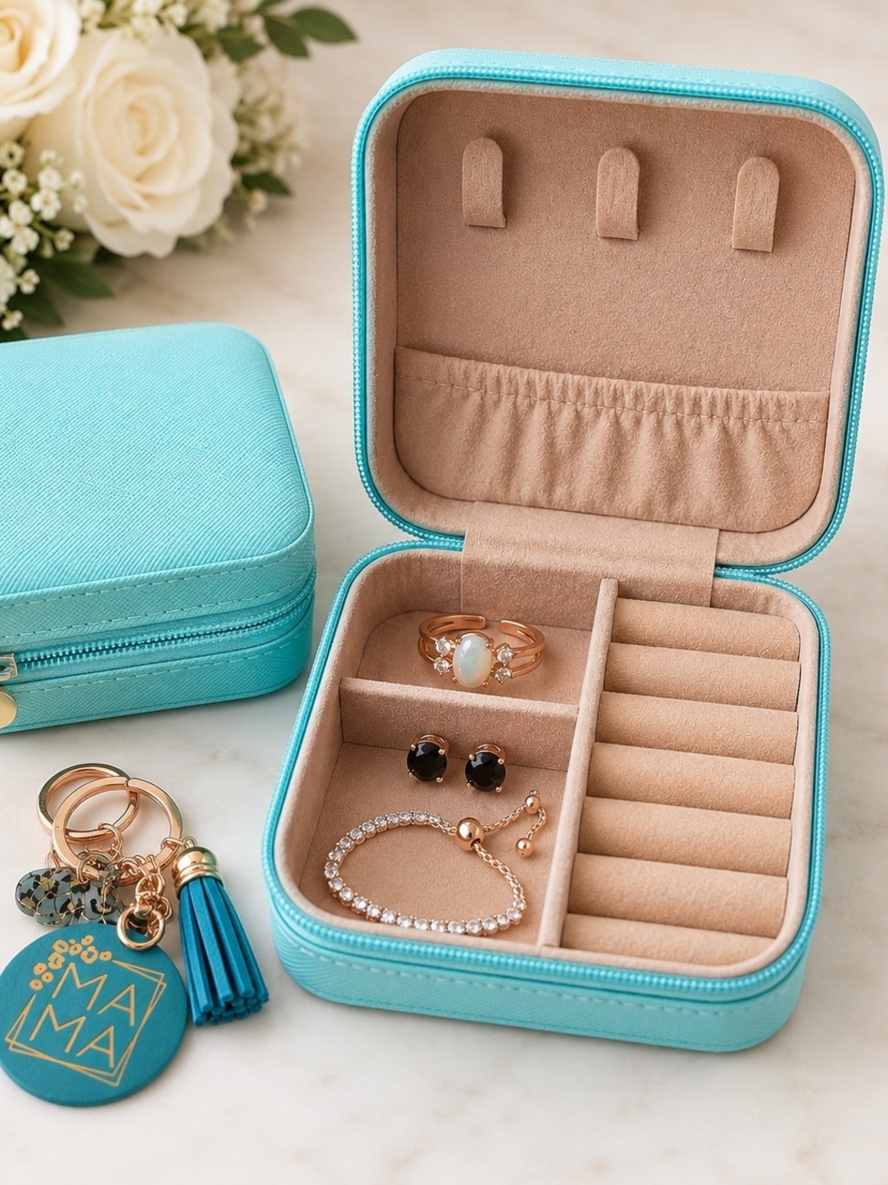 💙Travel Jewelry Case Bundle + Accessories – NWOT